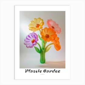 Dreamy Inflatable Flowers Poster Calendula 3 Art Print