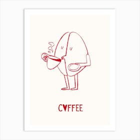 Coffee Lover Print Art Print