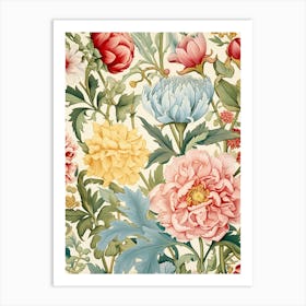 Floral Pattern 44 Art Print