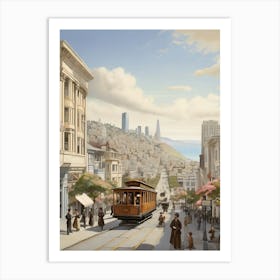 San Francisco Cable Car 1 Art Print