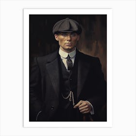 Gangster Art Thomas Shelby Peaky Blinders 4 Art Print