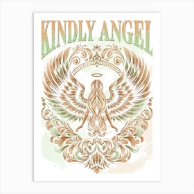 Kindly Angel Art Print