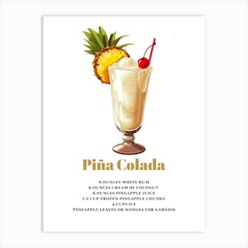 Pina, Cocktail Hour Art Print