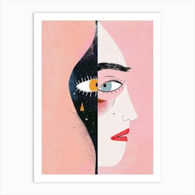 Face Of A Woman 70 Art Print