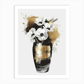 Flowers In A Vase 99 Art Print