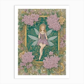 Fairy Lilacs Art Print