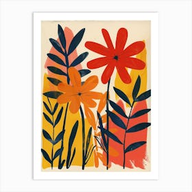 Namaqualand Daisy Groovy 15 Art Print