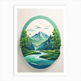 Landscape Wall Art Art Print