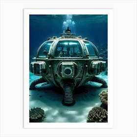 USO: A Very Very Strange Sea-Reimagined 26 Art Print