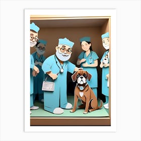 Doctor'S Office-Reimagined 1 Art Print