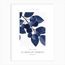 Blueberries Le Marche Fermier Poster 2 Art Print