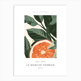 Guava Le Marche Fermier Poster 6 Art Print