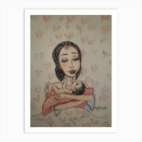 Motherhood 1 Art Print