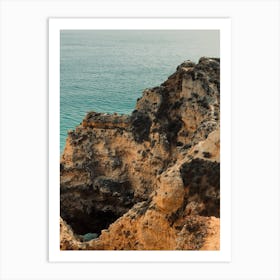 Stones And Waves Art Print