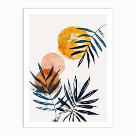 The Glow Of Atomic Dreams Mid Century Style Art Print