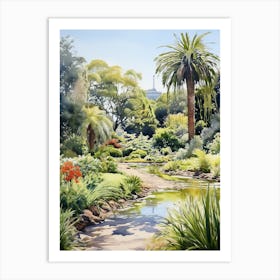 Ballarat Botanical Gardens Australia  Art Print