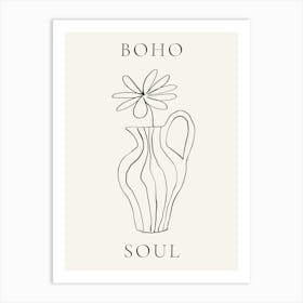 Boho Soul 64 Art Print