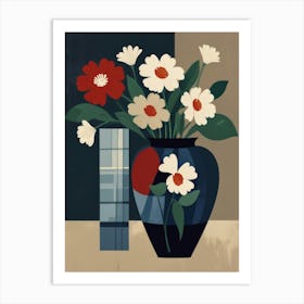 Flowers In A Vase 86 Art Print