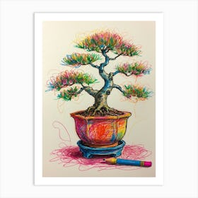 Bonsai Art Print