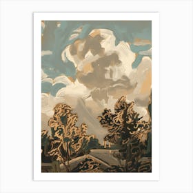 Clouds In The Sky Art Print