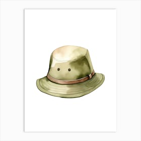 Bucket Hat Art Print