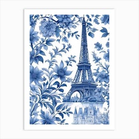 Paris Eiffel Tower Art Print