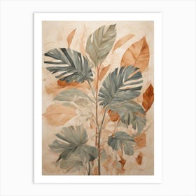 Tropical Leaves Art Print