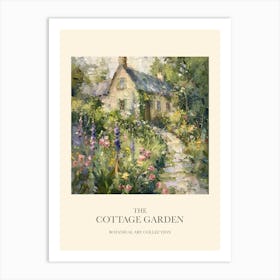 Flower Symphony Cottage Garden Poster 7 Art Print