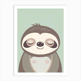 Sloth 3 Art Print