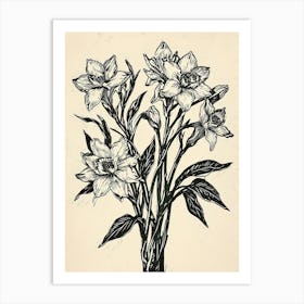 Daffodils 4 Art Print