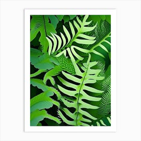 Pteris Fern Art Print