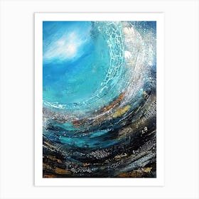 Ocean Wave 1 Art Print