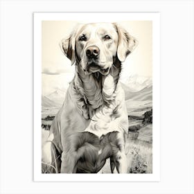 Paws And Masterpieces Art Print