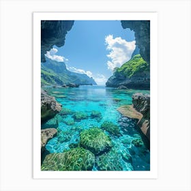 Cave In The Sea 1 Art Print