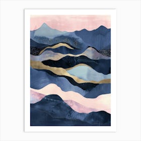 'Blue Mountains' 2 Art Print