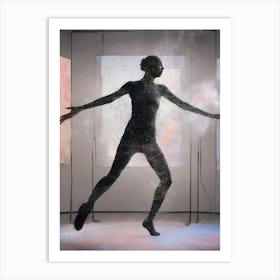 Portrait Of A Dancer Art Print