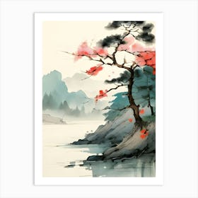 Asian Painting 2 Art Print