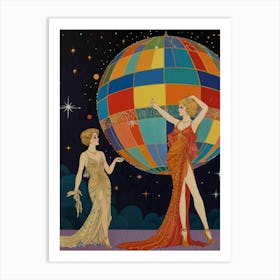 Night At The Ball Art Print