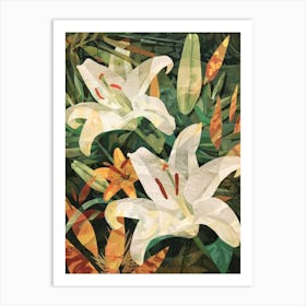 Lily Of The Jungle Art Print