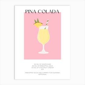 Pina Colada Art Print