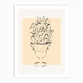 Vase Of Flowers 4 Art Print