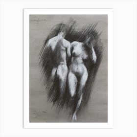 Adam & Eve (2013) Art Print