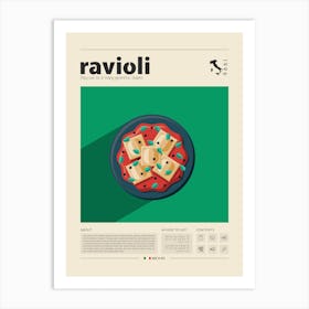 Ravioli Art Print