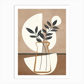 Branches In The Vase 2 Art Print