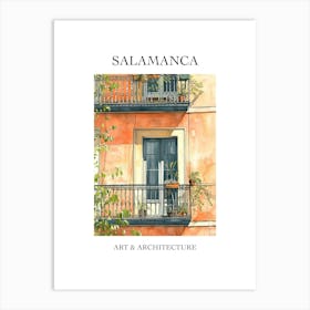 Salamanca Travel And Architecture Poster 4 Art Print