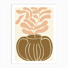 Plant In A Pot Art Print