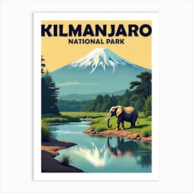 Kilimanjaro National Park 4 Art Print