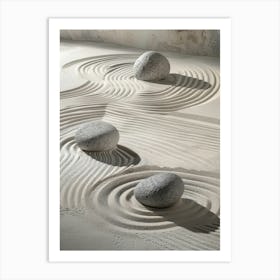 Zen Garden 7 Art Print