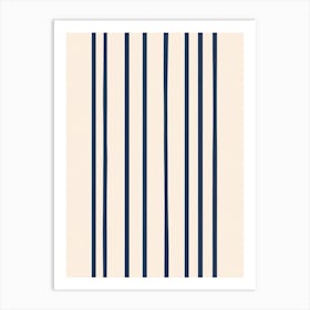 Striped Wallpaper 1 Art Print