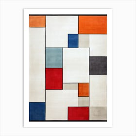 Geometric Abstraction Art Print